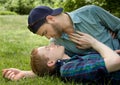 Sensual Gay Couple