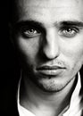 Sensual Man With Beautiful Fac...