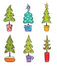 Set Object -- Christmas Trees