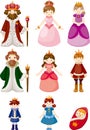 Set Of Royal People