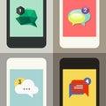 Set Of Speech Bubbles. Vector ...
