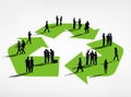 Silhouette Group Of Business P...