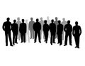 Silhouette Group Of People