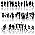 Silhouettes Of People