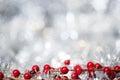 Silver Christmas Background