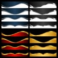 Silver And Gold Elements For A...