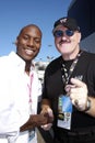 Singer Tyrese and WWE Wrestler Sgt. Slaughter