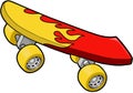 Skateboard Vector Illustration