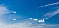 Skyscape. Deep Blue Sky With W...