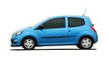 Small Blue Car