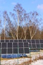 Snowy Solar Power Station In T...