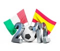 Soccer 2012 spain vs italy