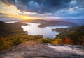 South Carolina Fall Foliage Lake Jocassee Scenic