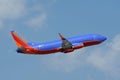 Southwest Airlines plane taking off