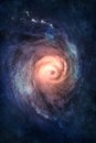 Spiral galaxy.