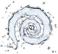 Spiral Splash Of Water