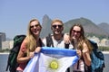 Sport Fans Friends In Rio De J...