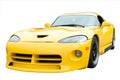 Sports Car Isolated