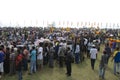 Sri Lanka fans at Cricket World Cup 2011