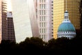 St. Louis courthouse and arch