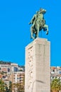 Statue of general Armando Diaz in Napoli, Italy
