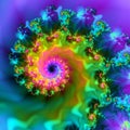 Stock Image Of Fractal Wave