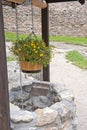 Stone Well With Flowers