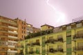 Storm Over The City Of Palermo...
