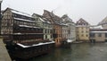 Strasbourg at Christmas, rivers and river cruise ship, this time we entered 2015 with unfrozen river