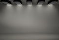 Studio Background With Five So...