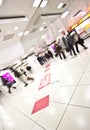 Subway Station People In Motion
