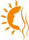 Sun And Girl
