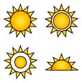 Sun Icons