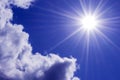 Sun Rays In The Sky