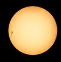 Sun Through Telescope.
