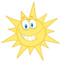 Sunny Face Smiling