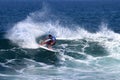 Sunny Garcia surfing in the Triple Crown Hawaii