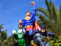 Superman, Green Lantern and Batman