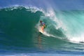 Surfer Pat O'connell Surfing in Hawaii