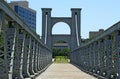 Suspension Bridge In Waco