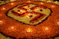 Swastika Of Flowers