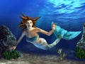 Swimming Mermaid