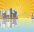 Sydney Australia Skyline Sun R...