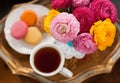 Teacup With Flowers
