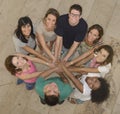 Teamwork: Group Of Diverse Peo...