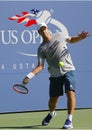 Tennis coach Margus Norman from Sweden coaching  Grand Slam Champion Stanislas Wawrinka for US Open 2014