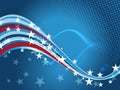 4th July Background Template