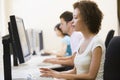 Three People In Computer Room ...