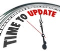 Time to Update Words Clock Renovate Improvement