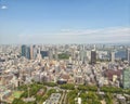 Tokyo japan july skyline on july in its metropolitan area has million inhabitants the largest urban Stock Photos